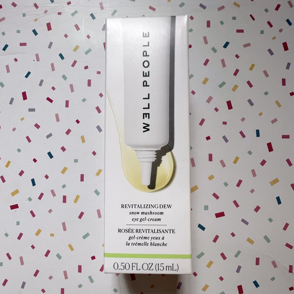 WELL PEOPLE revitalizing dew snow mushroom eye cream gel